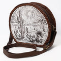 American Darling Genuine Leather Canteen Bag