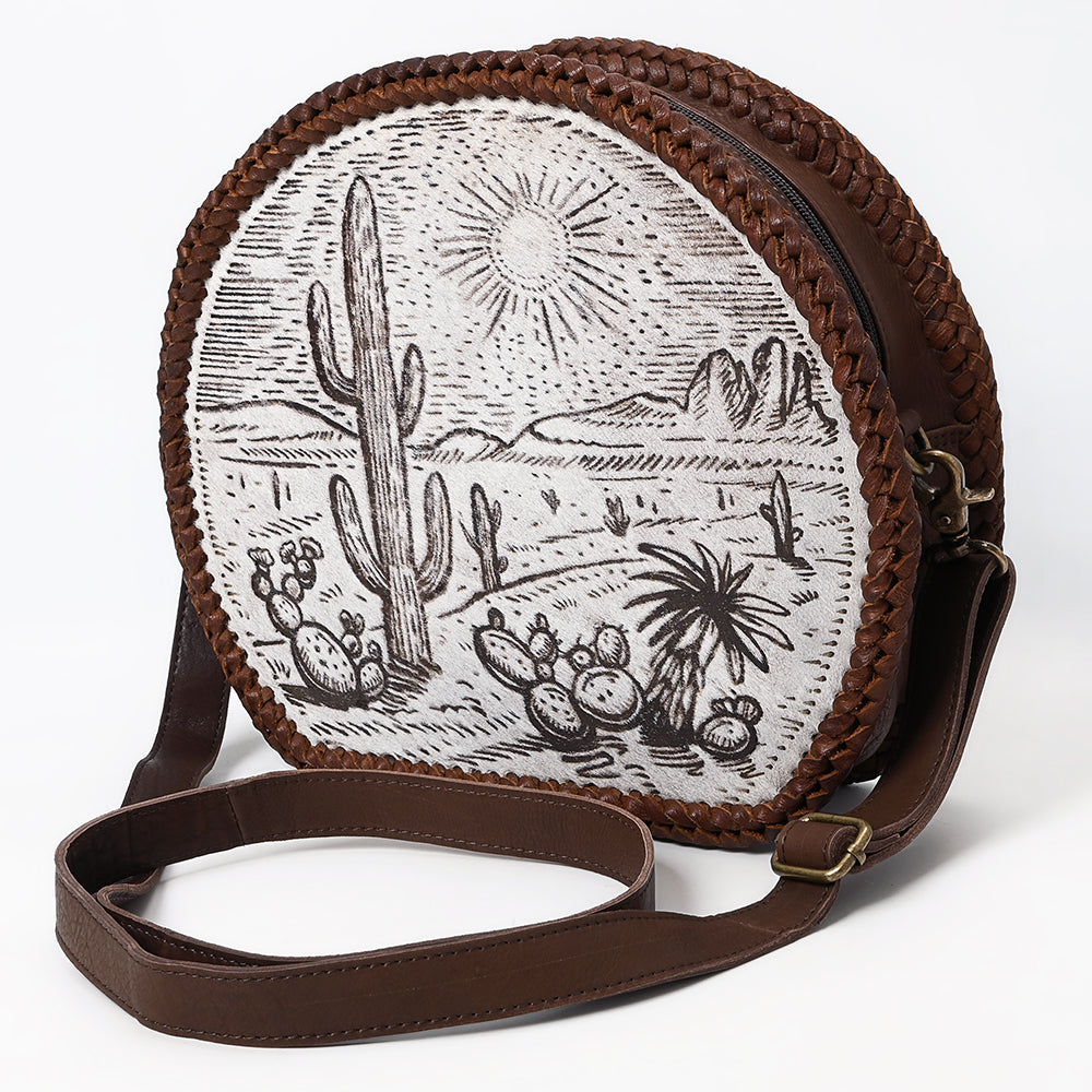 American Darling Genuine Leather Canteen Bag