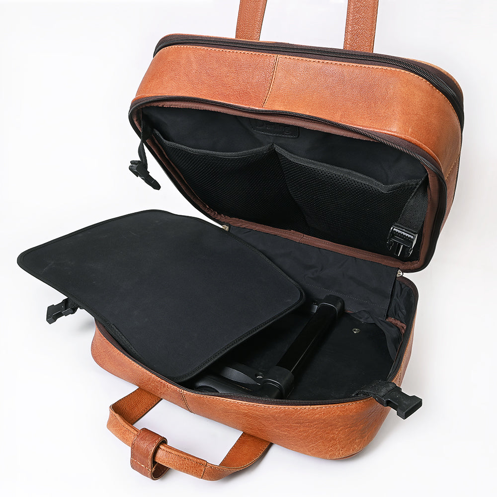 American Darling Travel Case Beautifully Hand Tooled Genuine Leather