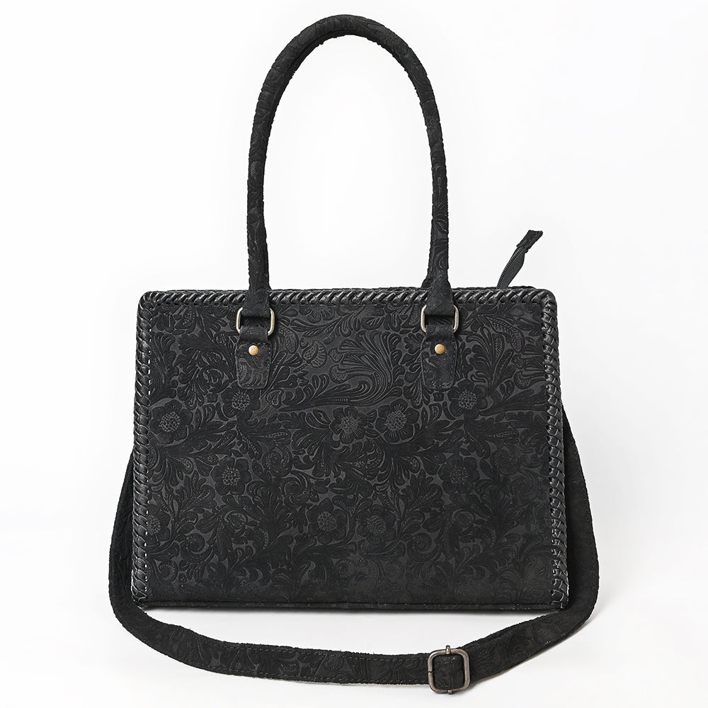 American Darling Western Leather Tote Bag – Premium Handcrafted Genuine Damascus Leather, Spacious & Durable Everyday Carry