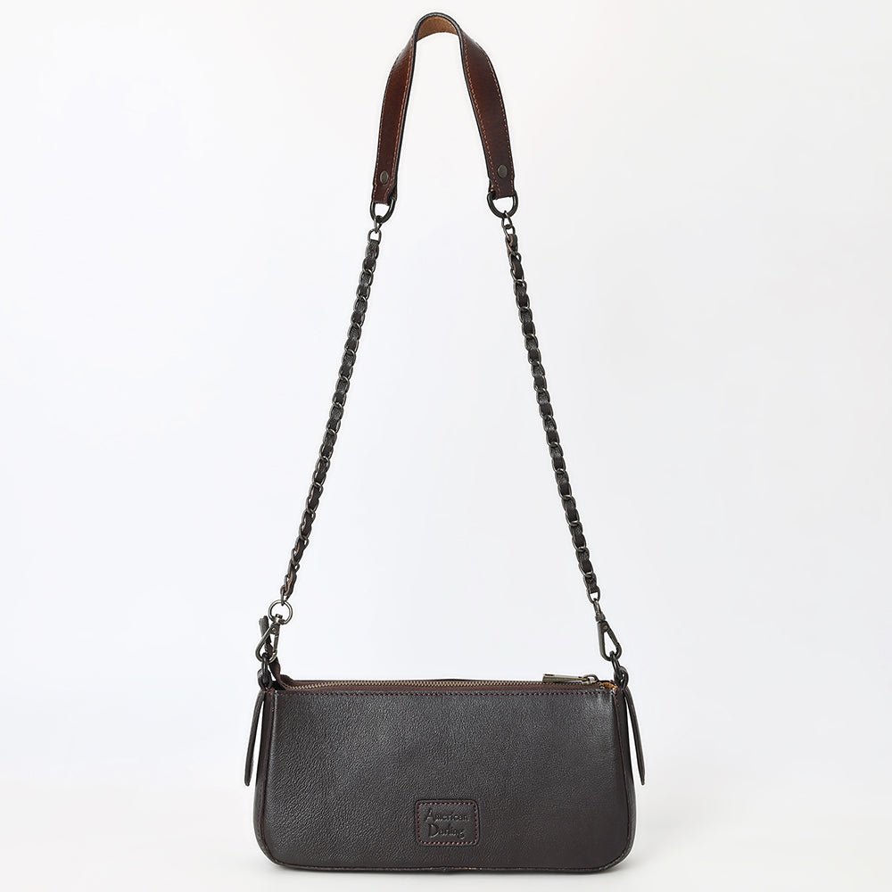 American Darling Small Crossbody Beautifully Hand Tooled Genuine Leather