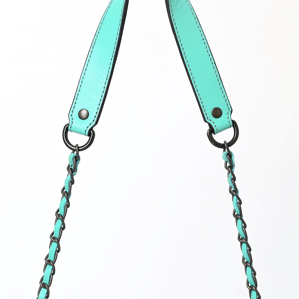 American Darling Small Crossbody Beautifully Hand Tooled Genuine Leather