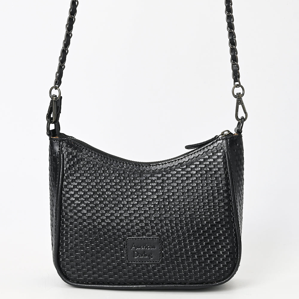 Crossbody Beautifully Hand Tooled Genuine Leather