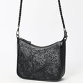 Crossbody Beautifully Hand Tooled Genuine Leather