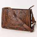American Darling Hand-Tooled Leather Crossbody Bag