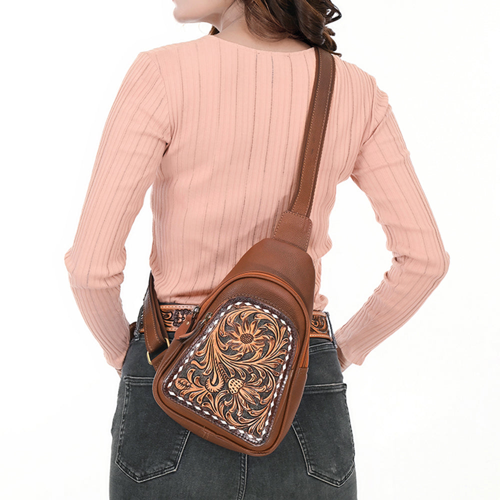 American Darling Genuine Leather Sling Bag