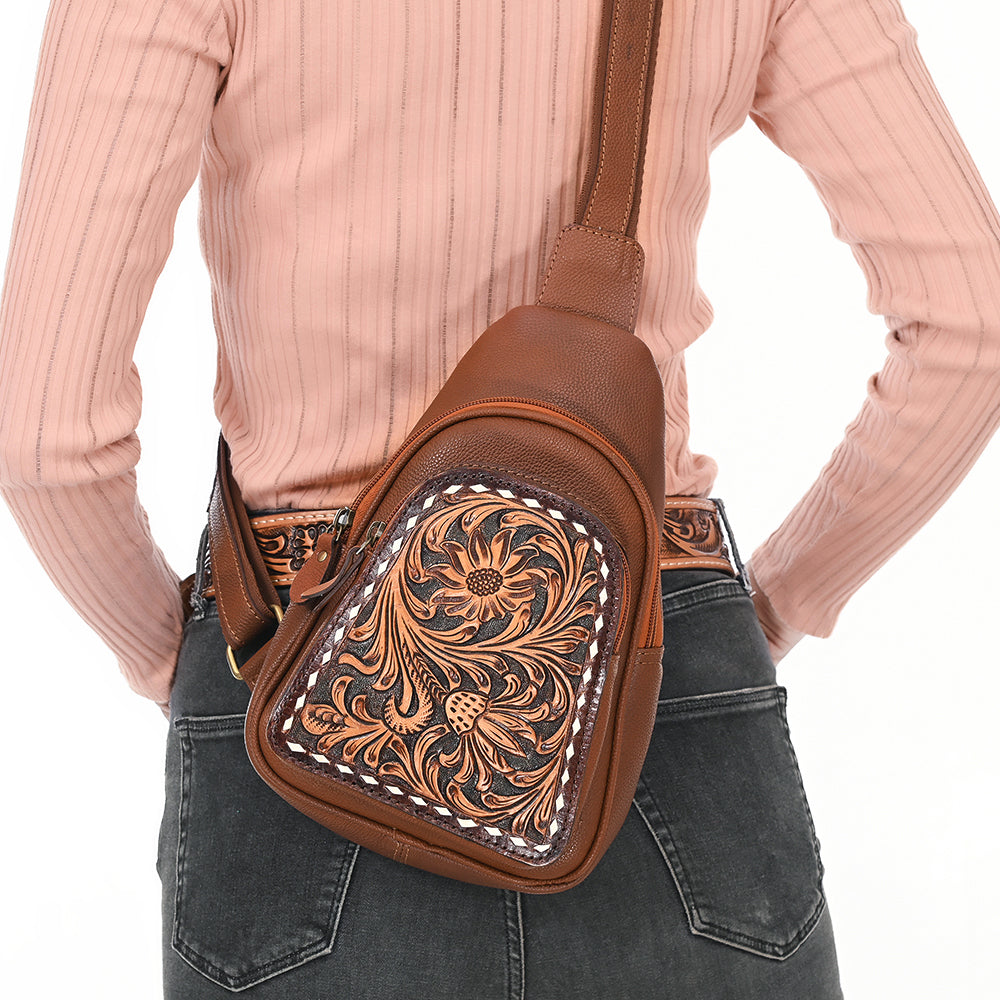 American Darling Genuine Leather Sling Bag