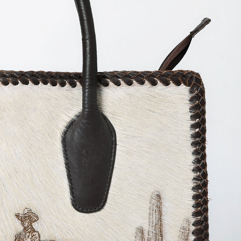 American Darling Hair-On Genuine Leather Tote
