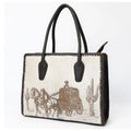 American Darling Hair-On Genuine Leather Tote