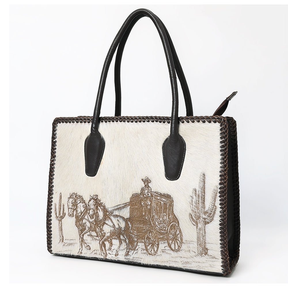 American Darling Hair-On Genuine Leather Tote