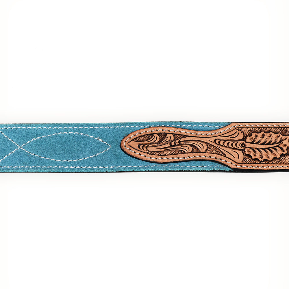 American Darling Beautifully Hand tooled Leather Unisex Belt| Western Belt | Handcrafted