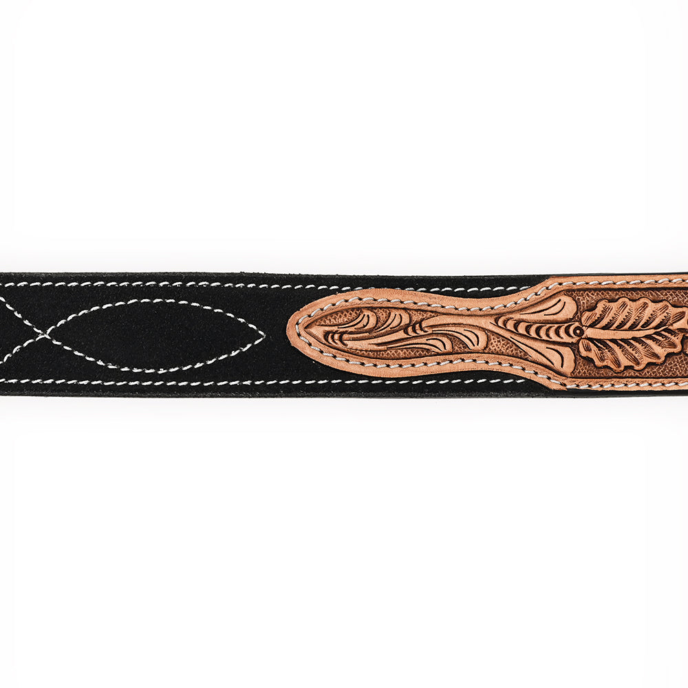 American Darling Beautifully Hand tooled Leather Unisex Belt| Western Belt | Handcrafted