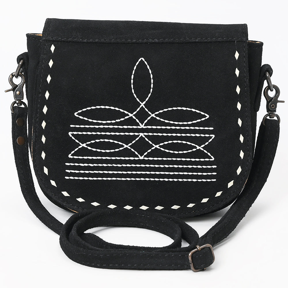 American Darling Crossbody Suede Genuine Western Leather