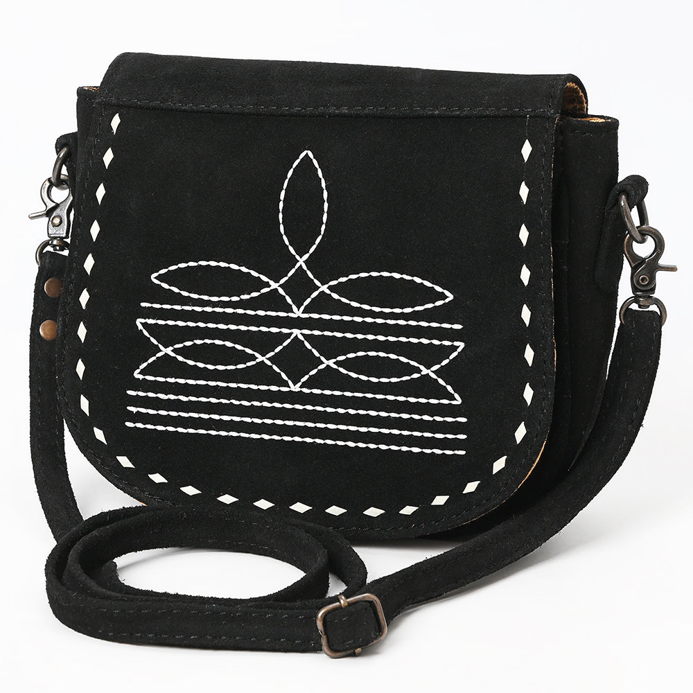 American Darling Crossbody Suede Genuine Western Leather