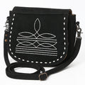 American Darling Crossbody Suede Genuine Western Leather
