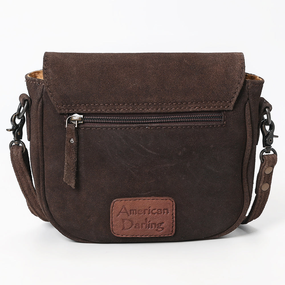 American Darling Crossbody Suede Genuine Western Leather