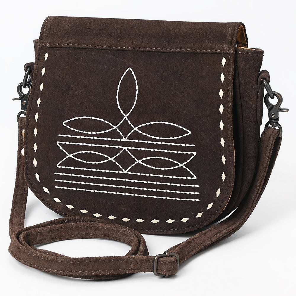 American Darling Crossbody Suede Genuine Western Leather