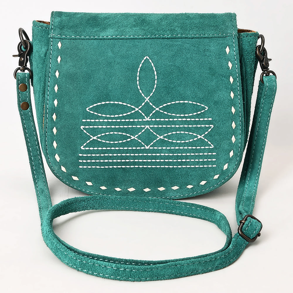 American Darling Crossbody Suede Genuine Western Leather