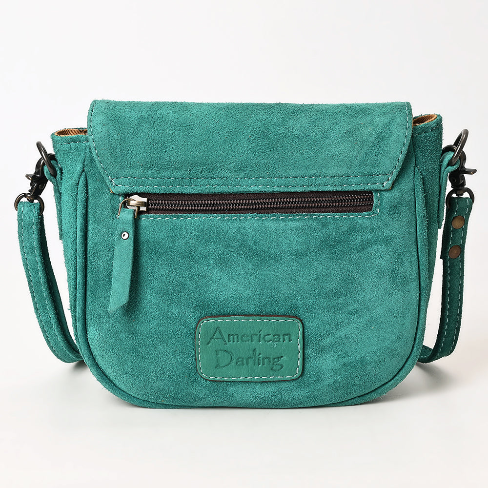 American Darling Crossbody Suede Genuine Western Leather