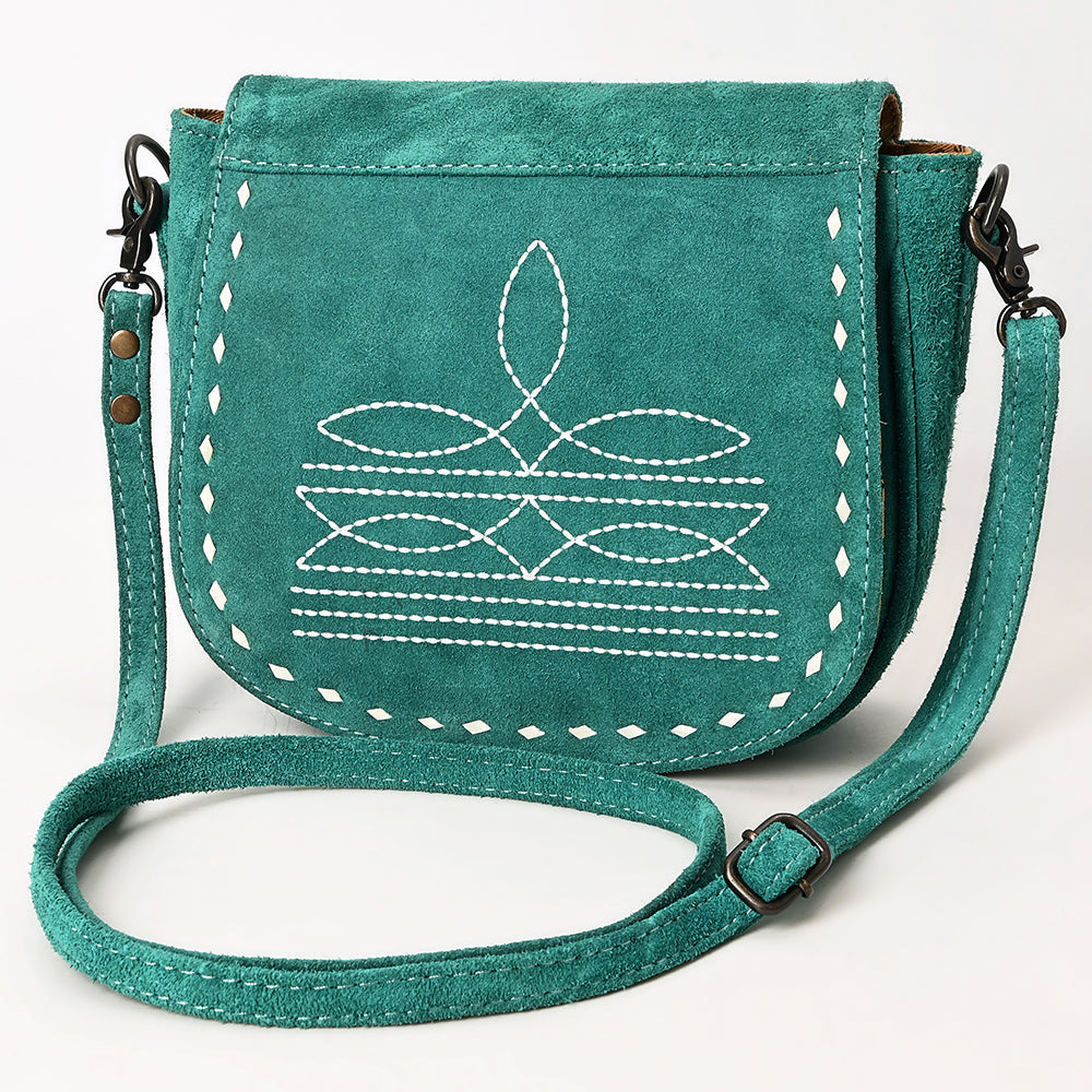 American Darling Crossbody Suede Genuine Western Leather