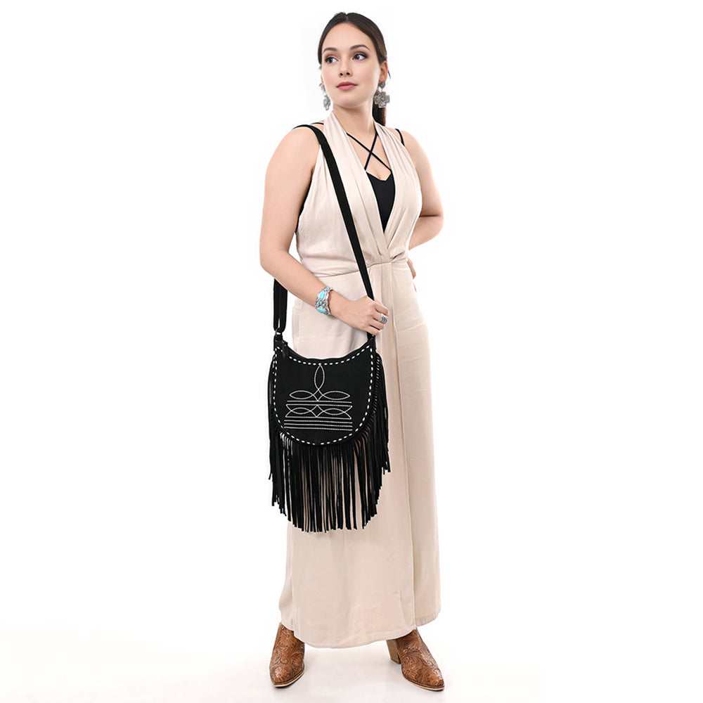 American Darling Genuine Leather Crossbody Bag