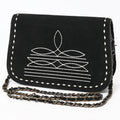 American Darling Crossbody Suede Genuine Western Leather