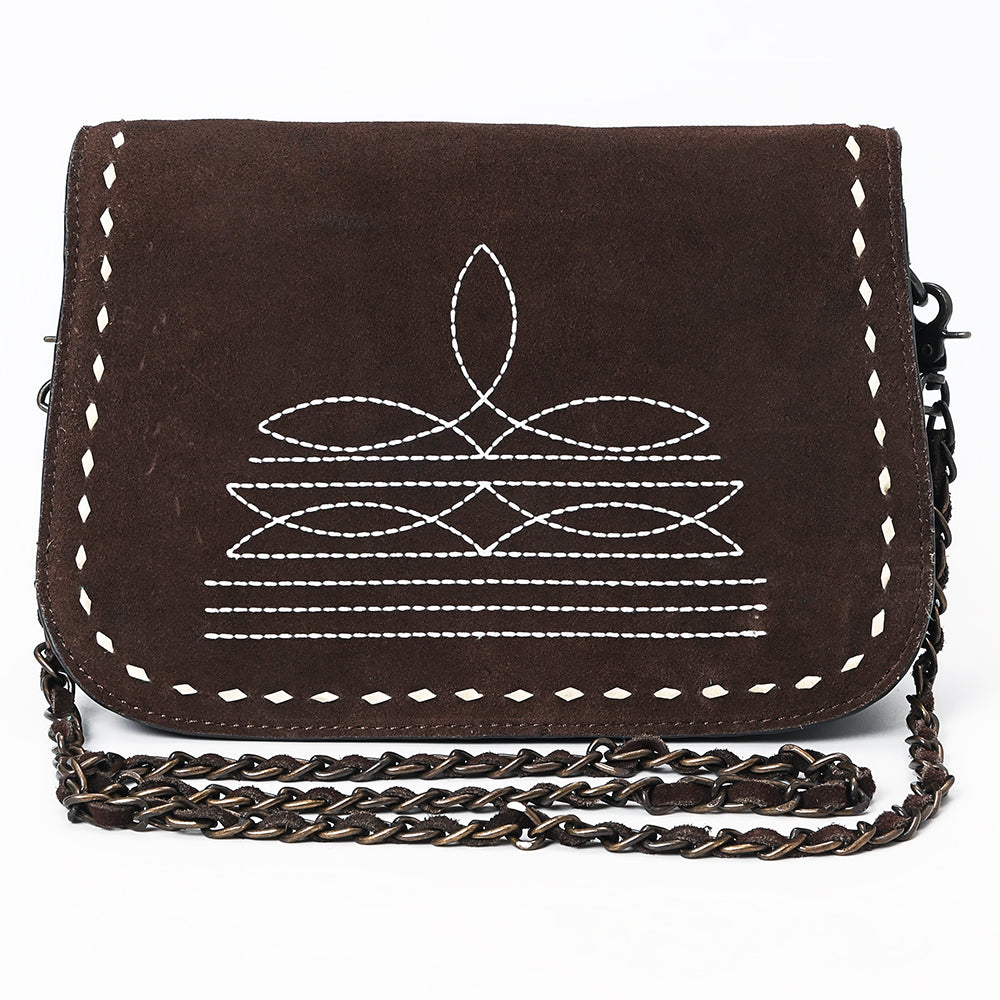 American Darling Crossbody Suede Genuine Western Leather