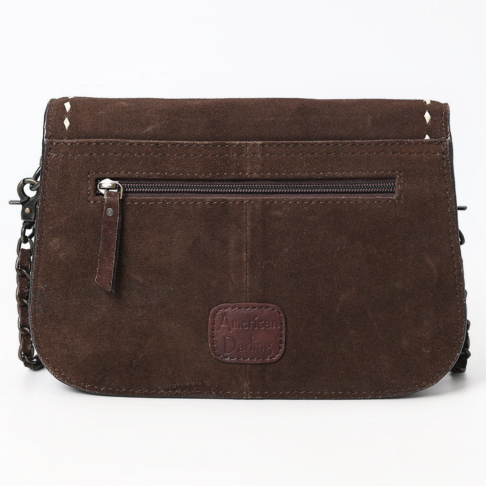 American Darling Crossbody Suede Genuine Western Leather