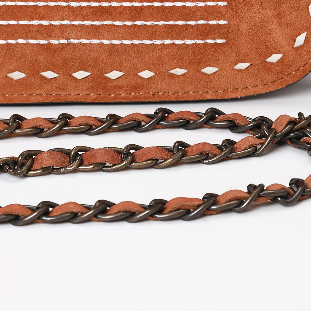American Darling Crossbody Suede Genuine Western Leather