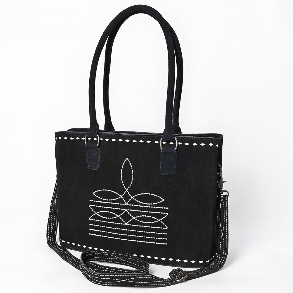 American Darling Tote Suede Genuine Leather Women Bag Western Handbag Purs
