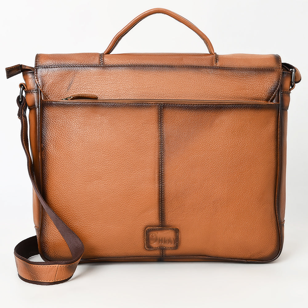OHLAY Briefcase Genuine Leather women bag western Bag OHM118A