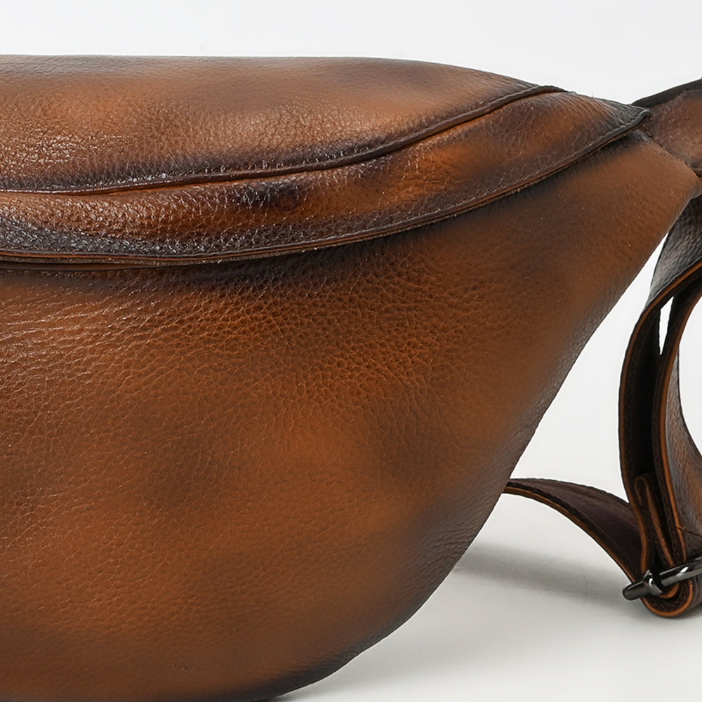 OHLAY Genuine Leather Fanny Pack