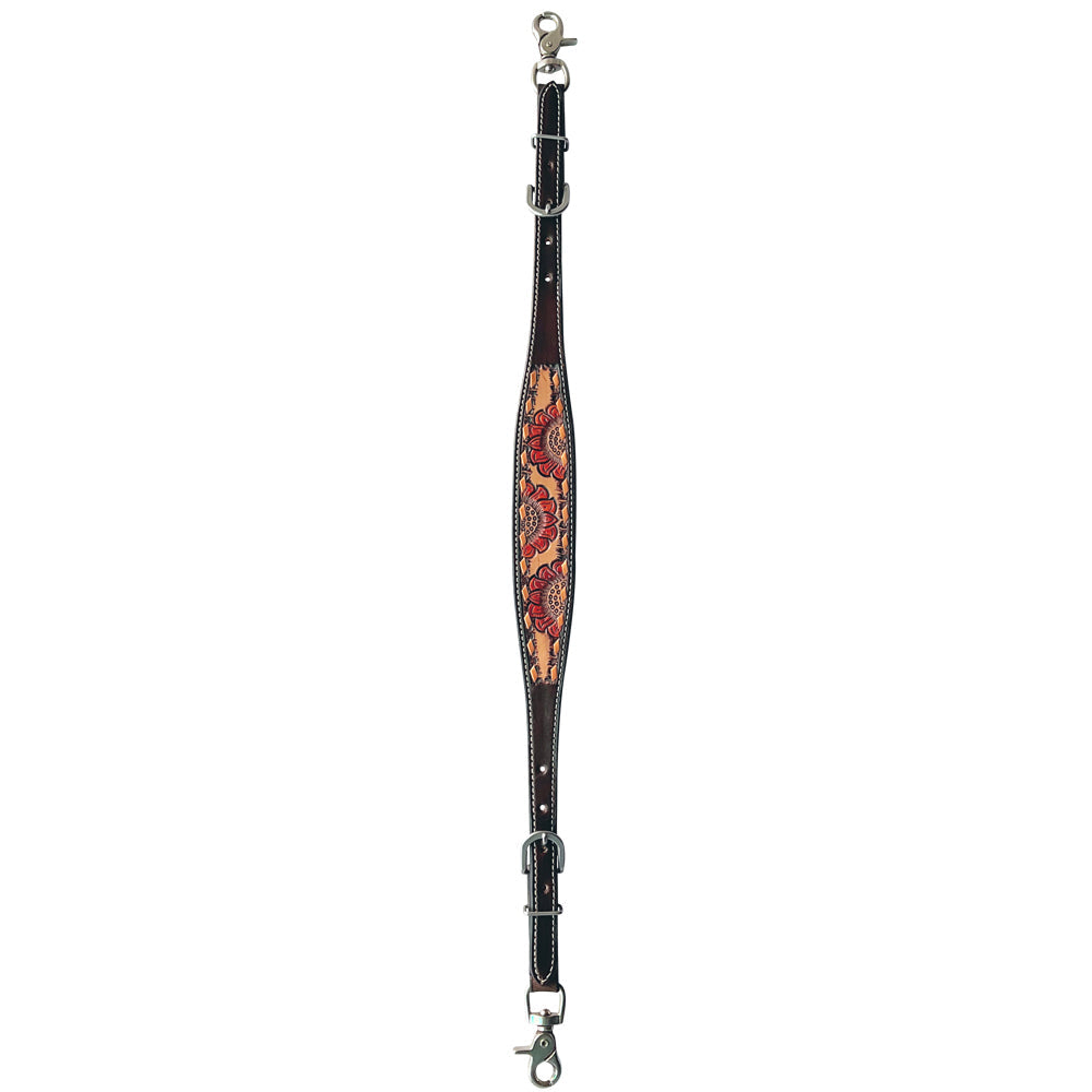Bar H Equine American Leather Horse Saddle Tack One Ear Headstall | Breast Collar | Browband Headstall | Wither Strap | Tack Set for Horses BER112