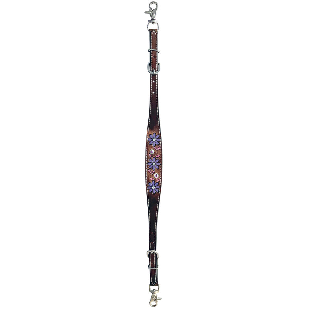 Bar H Equine American Leather Horse Saddle Tack One Ear Headstall Breast Collar Browband Wither Strap Set