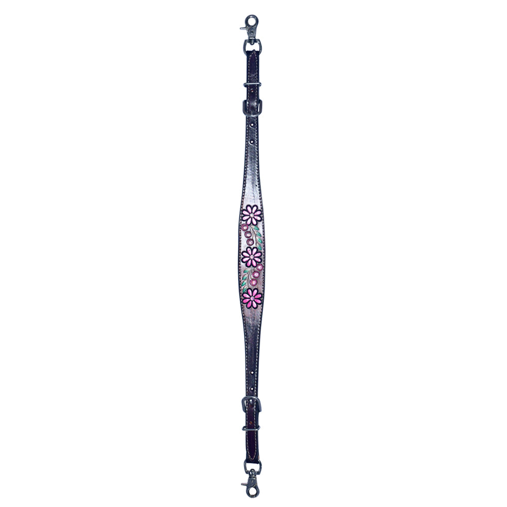 Bar H Equine American Leather Horse Saddle Tack Breast Collar Headstall Wither Strap Set
