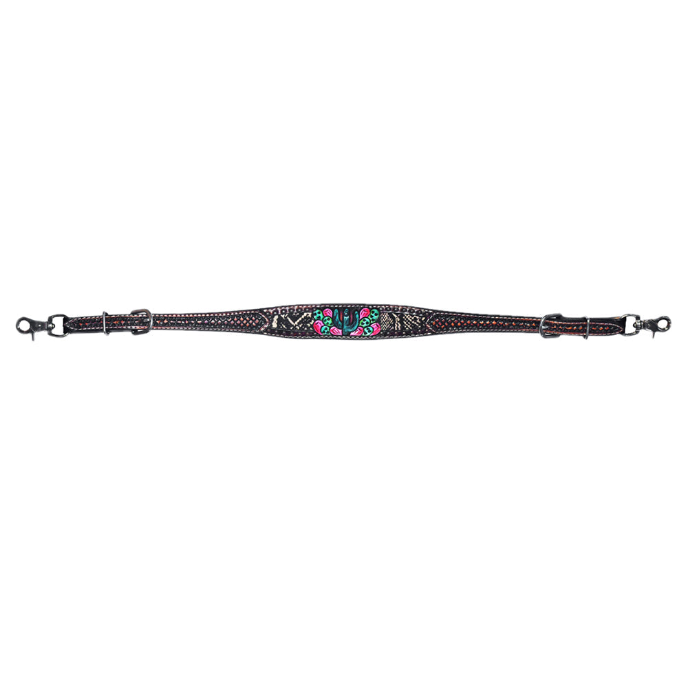 Bar H Equine American Leather Horse Saddle Tack One Ear Headstall | Breast Collar | Browband Headstall | Wither Strap | Tack Set for Horses BER170