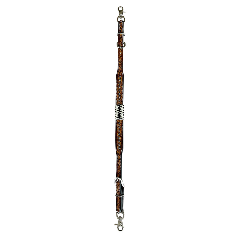 Bar H Equine American Leather Horse Saddle Tack One Ear Headstall | Breast Collar | Browband Headstall | Wither Strap | Tack Set BER213