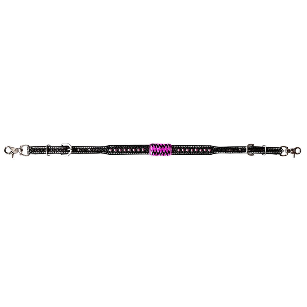 Bar H Equine Genuine Western American Leather Horse Premium Headstall & Breast Collar Set