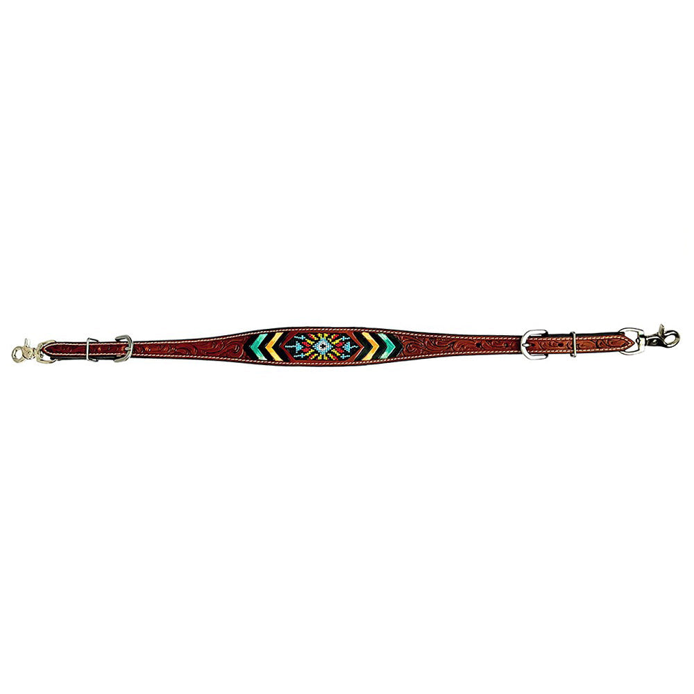 Bar H Equine American Leather Horse Saddle Tack One Ear Headstall | Breast Collar | Browband Headstall | Wither Strap | Tack Set BER262