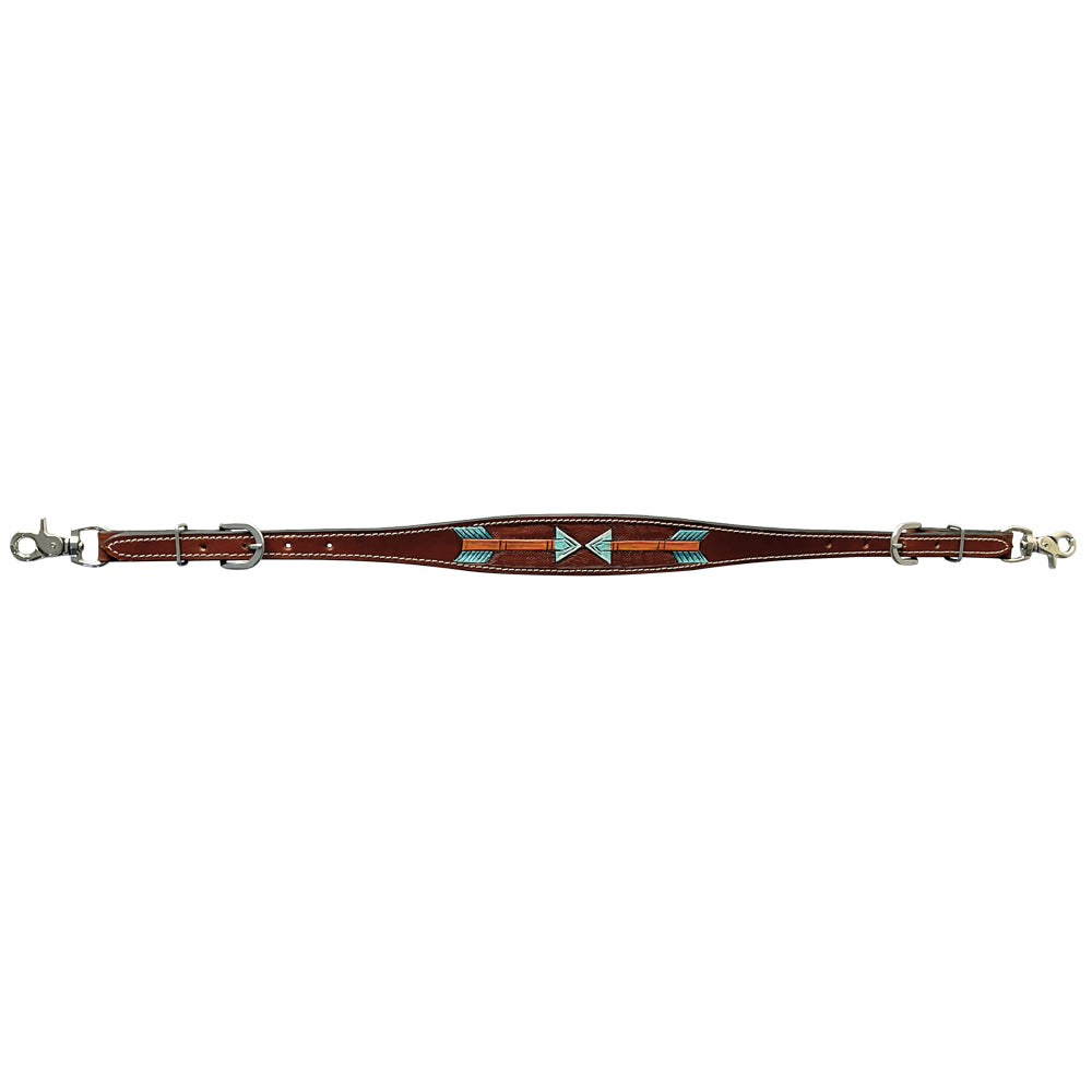 Bar H Equine American Leather Horse Saddle Tack One Ear Headstall | Breast Collar | Browband Headstall | Wither Strap | Tack Set BER263