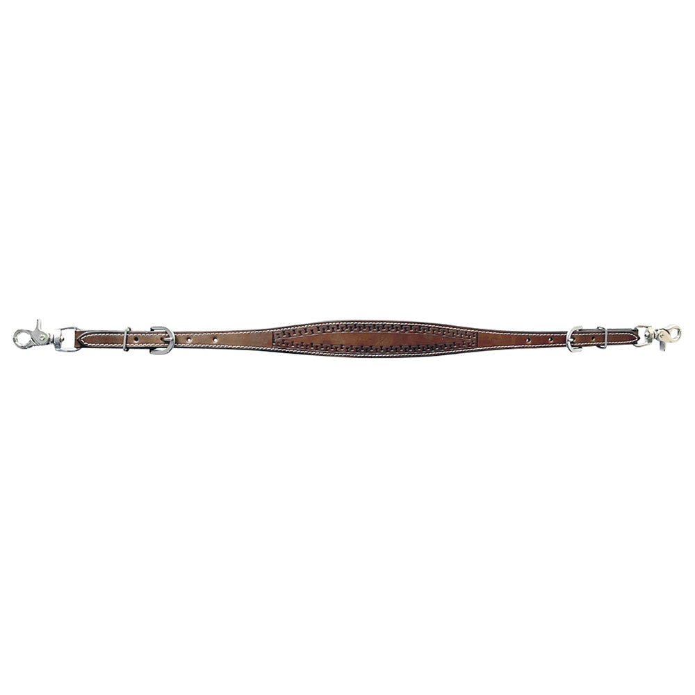 Bar H Equine American Leather Horse Saddle Tack One Ear Headstall | Breast Collar Browband Wither Strap Set BER266