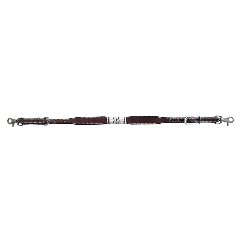 Bar H Equine Genuine Western American Leather Horse Premium Headstall & Breast Collar Set