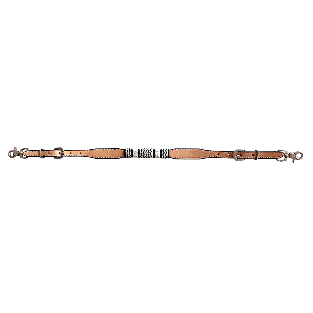Bar H Equine American Leather Horse Saddle Tack One Ear Headstall | Breast Collar Browband Wither Strap Set BER272