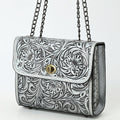 American Darling Small Crossbody Beautifully Hand Tooled Genuine Leather