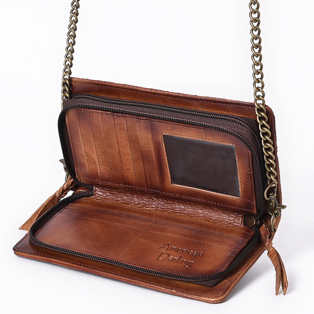American Darling Clutch Genuine Leather