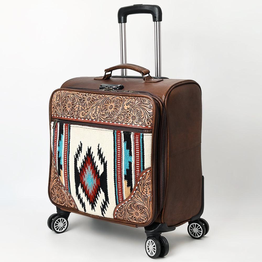 Hand Tooled Saddle Blanket Genuine Leather