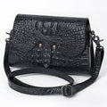 American Darling Crossbody Crocodile Embossed Genuine Leather