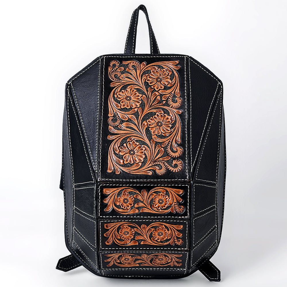 American Darling Hand-Tooled Genuine Leather Backpack