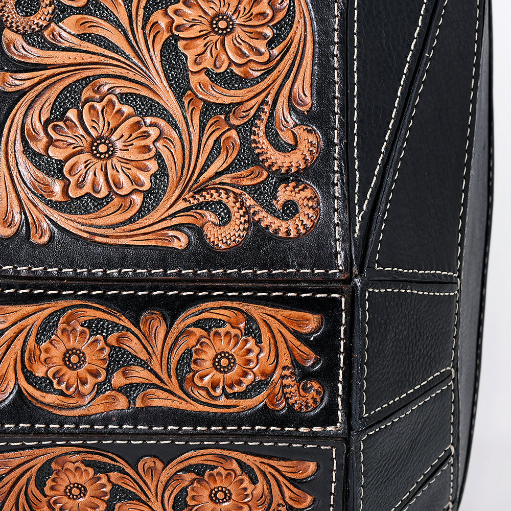 American Darling Hand-Tooled Genuine Leather Backpack