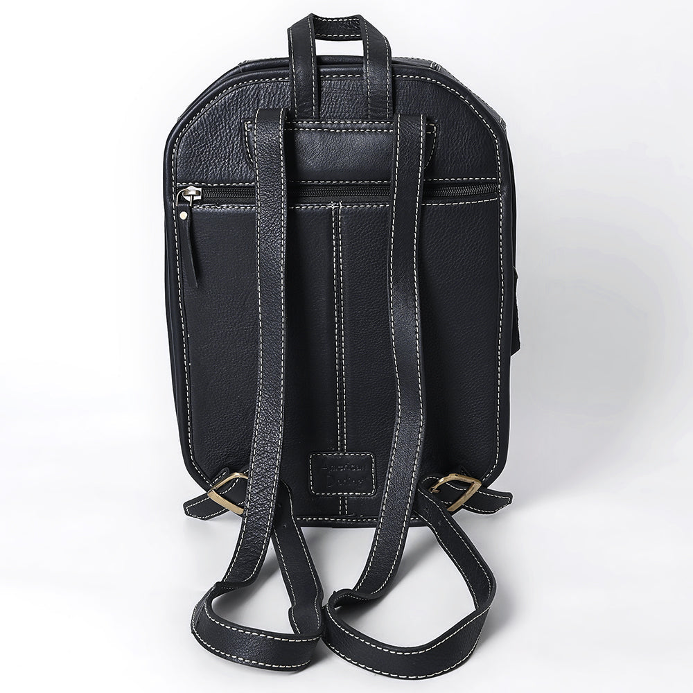 American Darling Hand-Tooled Genuine Leather Backpack